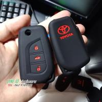ราคา YHN6789۩TOYOTA REVO ALL NEW ALTIS แบบพับ ปลอกกุญแจซิลิโคน TOYOTA กุญแจ พับ 3ปุ่ม รีโว่ / ออติส ซิลิโคนกุญแจ REVO (13838343046)