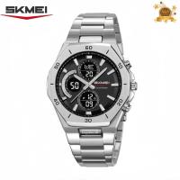 ราคา นาฬิกา SKMEI แท้ รหัส R151 กันน้ำ 100% 2 ระบบ อะนาล็อก - ดิจิตอล สายสแตนเลส พร้อมกล่อง รับประกัน 1 ปี มีหลายสี (27443780919)