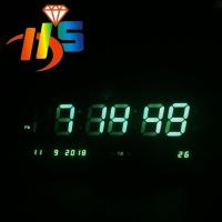 ราคา นาฬิกาดิจิตอล LED Digital Clock รุ่น HS4522 Black - สีเขียว (8077841529)