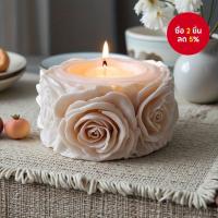 ราคา แม่พิมพ์ซิลิโคนสำหรับซิลิโคน แผ่นซิลิโคน แม่พิมพ์เรซิน 1 แม่พิมพ์เทียนกุหลาบซิลิโคน 3D แม่พิมพ์สบู่ทำมือและแม่พิมพ์เทียนตกแต่งเรซิน แม่พิมพ์เทียนอโรมา (42567219751)