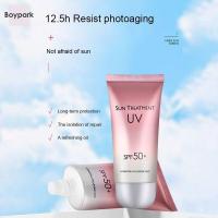 ราคา BY.thSPF50+ Face Refreshing Whole Body Isolation UV Protection Sunscreen Lotion-BY (27606848903)