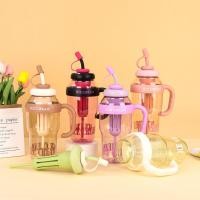 ราคา ขวดน้ำ กระบอกใส่ชา กระบอกน้ำ 1300 มล. แก้ว Ice-cream สีสันสดใส ขวดใส่ชา แถมหลอดพร้อมที่กรอง มีที่ปิดจุก (29359666502)