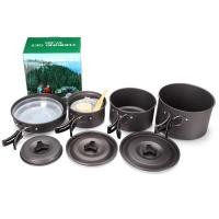ราคา DS-500 / SY-500 DS-500 Outdoor Camping Cooking Set DS500 ชุดหม้อสนามแคมป์ปิ้งสำหรับ5-6คน(ชุดใหญ่) หม้อสนาม (7976131809)