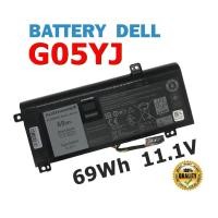 ราคา Dell แบตเตอรี่ G05YJ (สำหรับ Alienware A14 M14X ALW14D Series 0G05YJ) Dell Battery Notebook เดล แบตเตอรี่ โน๊ตบุ๊ค (20236942459)