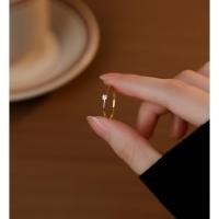 ราคา แหวนเงินแท้ 99.9% Shine ring RGS-999-069 สีเงินและสีทอง ปรับขนาดได้ (44904018821)