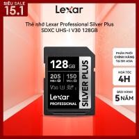 ราคา Lexar Professional SILVER PLUS UHS-I SDXC Card V30 64GB - 128GB - 256GB (42764547171)