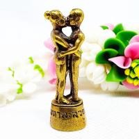 ราคา อิ่นคู่ล้านนา เนื้อทองเหลือง โอมละลวย มหาละลวย บูชามัดจิตคนรัก บูชาเสริมความรักในครอบครัว ครูบาวังพรหมเสโน วัดบ้านเด่น (17716204157)