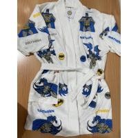 ราคา Putih Kimono เสื้อเชิ้ตเด็กพื้นฐานสีขาว& 39;s พิมพ์ลายสกรีนแบทแมน (26465276676)