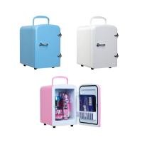 ราคา THINKIN ตู้เย็น ตู้เย็นมินิ ขนาด 4L สาย12V และ 220V ในบ้าน ตู้เย็นในรถยนต์ ตู้เย็นเล็ก ตู้เย็นพกพา ชมพู/ฟ้า/ขาว (9122768028)