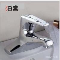 ราคา ทองแดงสองลิงค์คอลัมน์อ่างล้างหน้าอ่างล้างหน้าสองรูก๊อกน้ําร้อนและเย็นที่มีชื่อเสียงอ่างล้างหน้าสองลิงค์ (42876706238)