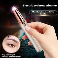 ราคา เครื่องเล็มขนคิ้วไฟฟ้าไม่เจ็บปวดและปลอดภัยเครื่องมือตัดแต่งขนคิ้ว B3a2 (55702023778)