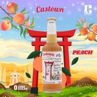 ราคา Castown Craft Soda น้ำอัดลม คราฟต์ โซดา คาสทาวน์ รส พีช ซีโร่ 265 มล. 1 ขวด (22074399336)
