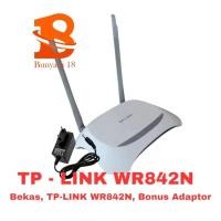 ราคา TENDA TP LINK TPLINK WR842N 842 WIFI WIRELESS ACCESS POINT ROUTER FIRMWARE TENT (46501582948)