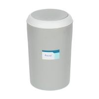 ราคา KASSA HOME ถังขยะกลมฝาสวิง 5 ลิตร รุ่น PN6026/2 สีเทา (21717792087)