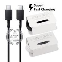 ราคา 100% Original Samsung Type C ถึง Type C USB ชาร์จและสายซิงค์สําหรับ Note 10 10 plus USB C ถึง USB C สาย PD QC3.0 Quick Charge สําหรับ galaxy Note 10, หมายเหตุ 10 + (28618087862)