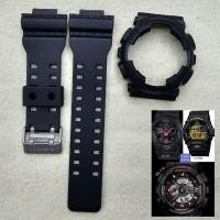 ราคา สาย+กรอบ สีดำด้าน นาฬิกา CASIO G-SHOCK รุ่น GA-100-1A / GA-110-1 / G-8900-1 (แท้ %) (29203780896)