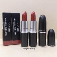 ราคา Mac Matte Lipstick 3g เบอร์ 602 Chili สีแดงขายดี (23778295062)