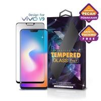 ราคา ฟิล์มกระจกนิรภัย Glass Pro Vivo V9 Full Cover - พรีเมี่ยม (26140377238)