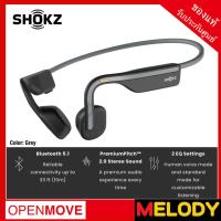 ราคา Shokz OPENMOVE WIRELESS BONE CONDUCTION HEADPHONES (Slate Grey) หูฟังบลูทูธออกกำลังกาย รับประกันศูน (25639618060)