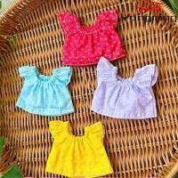 ราคา หยางหมิง ชุดเดรสยีนส์ตุ๊กตา,ชุดลําลอง ท็อปส์ซูตุ๊กตาผ้าฝ้ายแฟชั่น,หลายรูปแบบของเล่นเด็กสําหรับตุ๊กตาผ้าฝ้าย10ซม (46504627751)