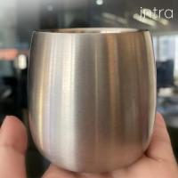 ราคา แก้ว จอก จอกเหล้า จอกชา จอกกาแฟ สแตนเลส 304 หนา 2 ชั้น ขนาด 100ml สำหรับใส่เครื่องดื่ม เหล้า ชา กาแฟ (29170440335)