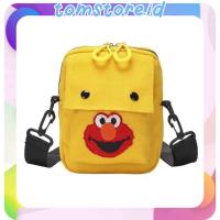 ราคา LOKAL TOMSTORE.ID LW010 MINI ELMO UNIQUE CANVAS SLING BAG COOKIE MONSTER SLING BAG ท้องถิ่น (29065836652)