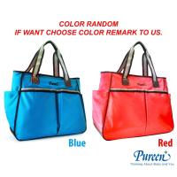 ราคา *PUREEN* Colourful Diaper Bag 43cm (W) x 35cm (H) x 19cm (D) - Basic DBG01 (48303642430)