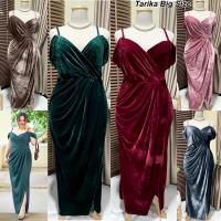 ราคา ชุดราตรียาว สาวอวบ ผ้ากำมะหยี่ ชุดราตรียาวคนอ้วน ชุดหรู เดรสยาว ชุดออกงาน เดรสไปงานแต่ง สาวอวบ คนอ้วน พลัสไซส์ plus size (20004488806)