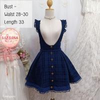 ราคา Liz lisa กระโปรงเอี๊ยม มือสอง (43672781335)