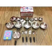 ราคา ชุดเครื่องครัวสแตนเลสเด็ก (392575314)