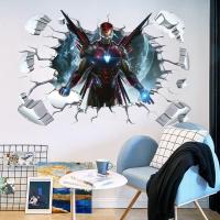 ราคา สติ๊กเกอร์ Marvel Through Wall Avengers Series สติ๊กเกอร์ติดผนังห้องนั่งเล่นตกแต่งห้องนอนสติ๊กเกอร์ติดผนังสติ๊กเกอร์ (56602099754)