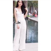 ราคา จั้มสูทลูกไม้งานป้าย (24895901065)