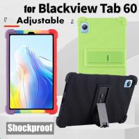 ราคา BlackView Tab 60 Tab60 Kids 8.68 Inch Tablet Case Super Shockproof Soft Silicone Protective Case Stand Cover (25852237094)