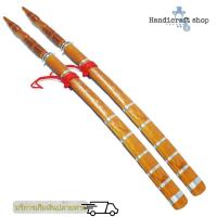 ราคา ดาบไทยแท้ ดาบปลอกไม้สัก ดาบโบราณ ดาบไทย ดาบแก้บน ดาบรำ 1 ชิ้น ดาบรำ ดาบโชว์ ดาบไทยตกแต่งบ้าน (3344635066)