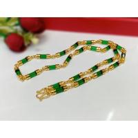 ราคา ทองปลอม สร้อยคอโกเมน สร้อยคอนิล สร้อยคอมรกต เกรดพรีเมี่ยม หุ้มทองหนา5ไมครอน (28223820088)