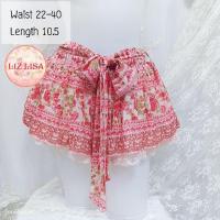 ราคา Liz lisa กระโปรงซับในเป็นกางเกง มีสายผูกเอว มือสอง (28415957487)