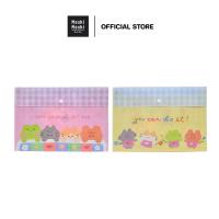 ราคา Moshi Moshi แฟ้ม แฟ้มใส่เอกสาร แฟ้มกระดุมขยายก้น A4 ลาย Butterclub รุ่น 7100071606-71607 (43724084502)