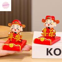 ราคา TRENDYTRIBE เครื่องประดับเทพเจ้าความมั่งคั่งจีน, รูปปั้นตกแต่งเทศกาลเรซิน ตุ๊กตาตรุษจีน, วงเล็บโทรศัพท์มือถือเทพเจ้าจีน Maitreya Guanyin ขาตั้งโทรศัพท์มือถือสํานักง (42227826630)