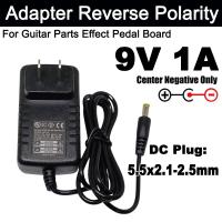 ราคา AC to DC 9V 1A US Plugs Power adapter Reverse Polarity Negative For BOSS PSA-120T GUITAR EFFECTS PEDAL PSA120T (42260251491)