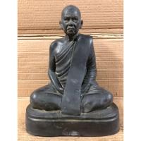 ราคา หลวงพ่อผาง วัดอุดมคงคาคีรีเขต ขอนแก่น พ.ศ. 2514 หน้าตัก 9 นิ้ว พระบูชา monk buddha (41025530161)