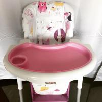 ราคา เก้าอี้ทานข้าวเด็ก High Chair มือสอง สภาพดี เบาะนุ่ม ปรับเอนได้ ปรับสูงต่ำได้ (586052220)