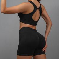 ราคา ชุดออกกำลังกายผู้หญิง สปอร์ตบรา ผ้ายืด เสื้อกล้าม + กางเกงขาสั้นโยคะ สปอร์ตบราออกกำลังกาย (43951545281)