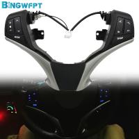 ราคา Bingwfpt สวิตช์ควบคุมพวงมาลัย อเนกประสงค์ พร้อมสายเคเบิล สําหรับ Toyota Yaris Vios 2013-2016 Corolla RAV4 (22484140254)