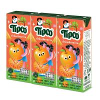 ราคา TIPCO น้ำส้มเขียวหวาน Tangerine Orange juice 100% ขนาด 200 ml. Limited แพ็ก X3 กล่อง หมดอายุ 1/24/2026 (27726034014)