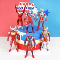 ราคา อุลตร้าแมน8ชิ้นชุดตกแต่งเค้กตกแต่งเบเกอรี่6ชิ้นชุดวันเกิดแต่งตัวตุ๊กตาของเล่น (22543373841)