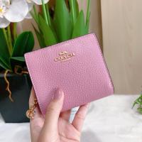 ราคา กระเป๋าสตางค์Coachใบสั้นสีชมพู (24357485261)