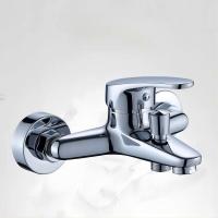 ราคา Wall Mounted Brass Shower Faucet Mixing Valve Bathroom Hot Cold Water Mixer Tap Bathroom Combination Water Mixer Bathtub (29219680571)