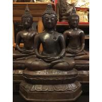 ราคา พระบูชาสามสมัยเนื้อทองเหลืองรมดำหน้าตัก 9 นิ้ว (11008271276)