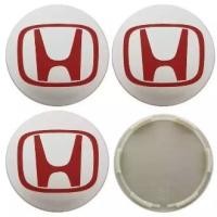 ราคา ฝาครอบดุมล้อ ดุมล้อ HONDA Accord , Steam , Civic FD , CRV ราคาต่อ 4 ชิ้น พื้นสีเทา (14612333547)