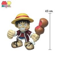 ราคา แท้‼️ โมเดลวันพีช มังกี้ ดี. ลูฟี่ Monkey D. Luffy One Piece กินจุ (22555398080)